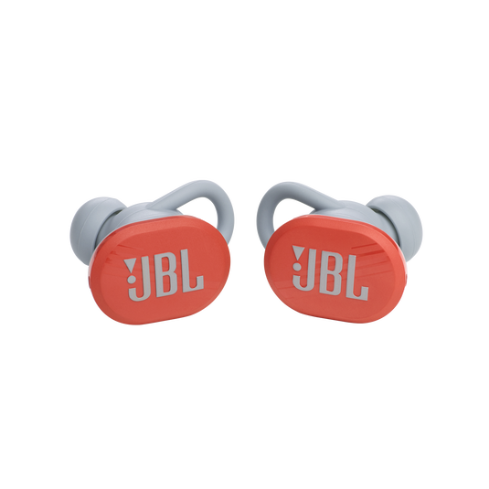 JBL Endurance Race TWS - Coral - Waterproof true wireless active sport earbuds - Front image number null